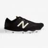 New Balance NB Low Baseball Cleats Black MBBBK 2 New Balance NB Low Baseball Cleats Black MBBBK