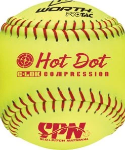 Worth Hot Dot 12'' Yellow Softball SPN12HDSY UNITÉ