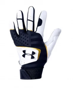 Under Armour UA Youth Clean Up 19 Batting Glove Navy 1341971