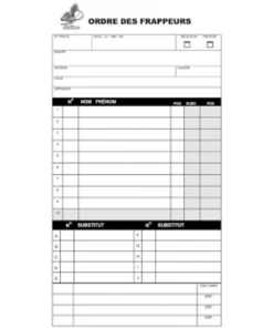 Baseball Quebec Carnet D'Alignement Baseball Québec