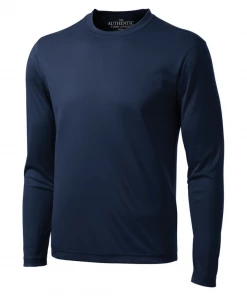 ATC Dri Fit Long Sleeve Navy Blank