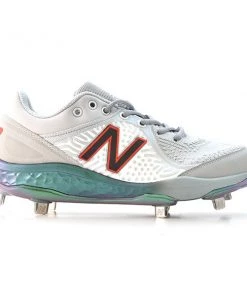 New Balance NB Low Baseball Cleats Grey/White L3000AS5