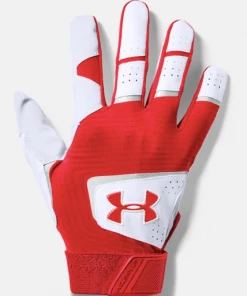 Under Armour UA Youth Clean Up 19 Batting Glove Red 1341971
