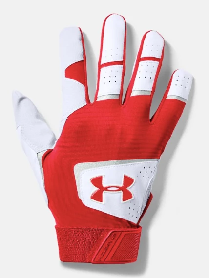 Under Armour UA Youth Clean Up 19 Batting Glove Red 1341971 3 Under Armour UA Youth Clean Up 19 Batting Glove Red 1341971