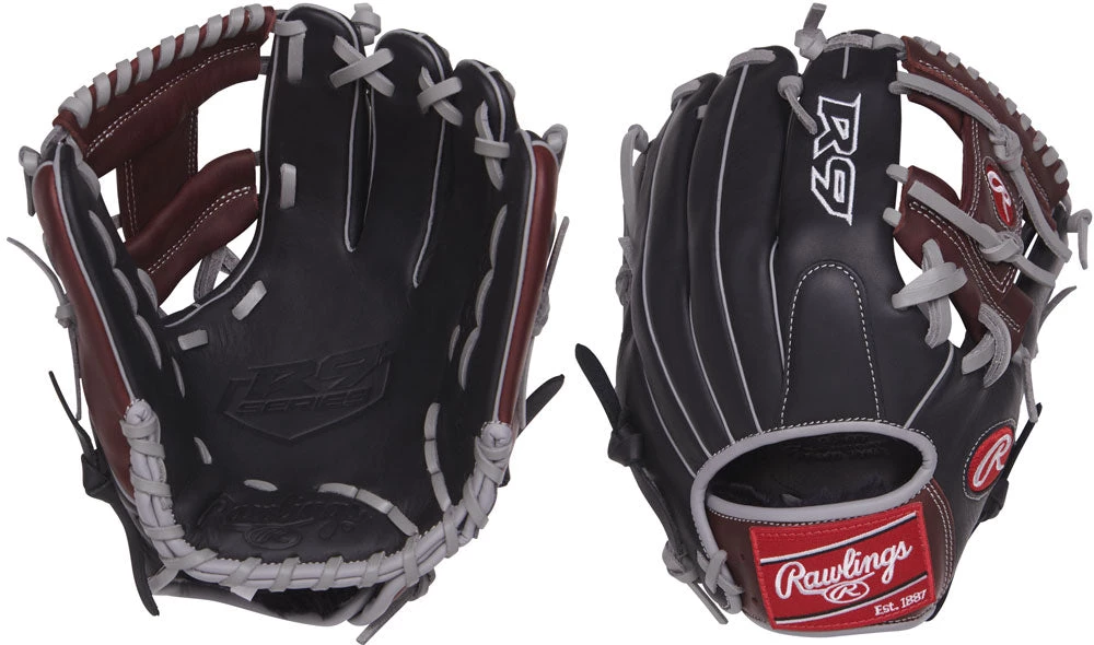 Rawlings R9 Baseball 11.5" I-Web R9204-2BSG 4 Rawlings R9 Baseball 11.5" I-Web R9204-2BSG
