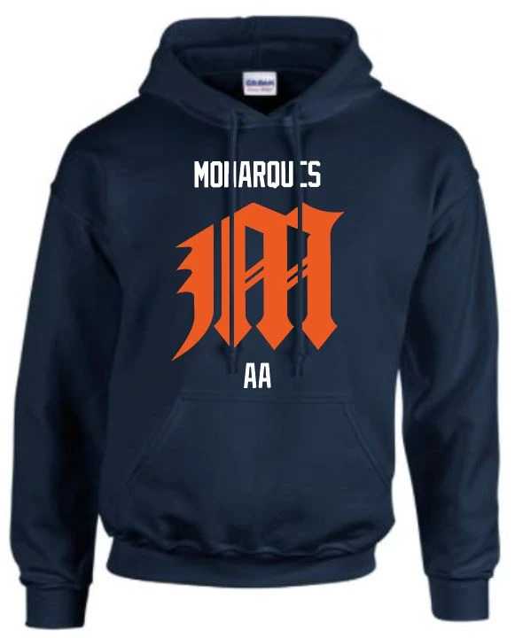 B360 Baseball 360 Monarques AA - Hoodie Navy 3 B360 Baseball 360 Monarques AA - Hoodie Navy