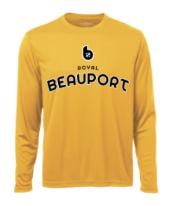 B360 Baseball Beauport Drifit Long + Numéro Baseball 360