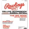 Rawlings Deluxe Scorebook 17SBDLX 2 Rawlings Deluxe Scorebook 17SBDLX