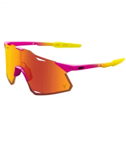 100% HYPERCRAFT - Fernando Tatis JR LE Pink / Yellow HiPER® Red Multilayer Mirror Lens