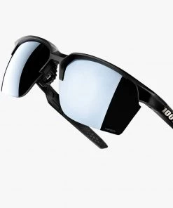 100% SPORTCOUPE - Matte Black - HiPER Silver Mirror Lens