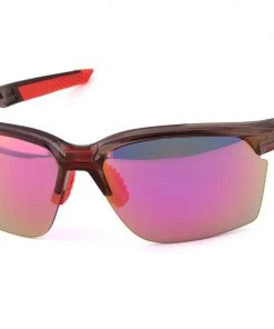 100% SPORTCOUPE - Polished Translucent Crystal Smoke - Purple Multilayer Mirror Lens