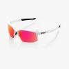 100% SPEEDCOUPE - Soft Tact Off White - Purple Multilayer Mirror Lens