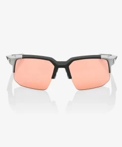100% SPEEDCOUPE - Soft Tact Stone Grey - HiPER Coral Lens