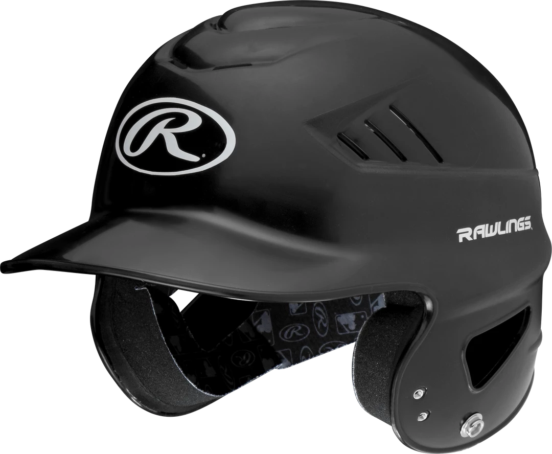 Rawlings Coolflo Batting Helmet RCF Black 3 Rawlings Coolflo Batting Helmet RCF Black