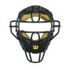 Wilson Umpire Steel Mask WTA3009XBLA 1 Wilson Umpire Steel Mask WTA3009XBLA