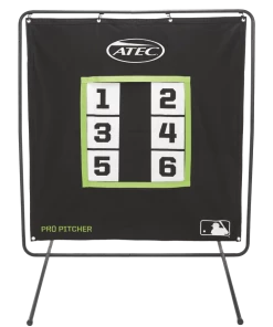ATEC Pro Pitcher Screen And Stand