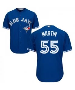 Majestic MLB Flex Base Official Russell Martin Blue Jays Alternate Jersey