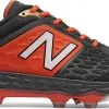 New Balance NB Low Molded Cleats Black Orange PL3000T4