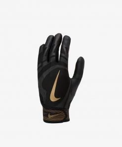 Nike Alpha Huarache Edge Batting Glove Black/Gold
