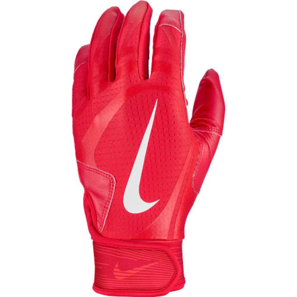 Nike Alpha Huarache Edge Batting Glove University Red/White Youth S 3 Nike Alpha Huarache Edge Batting Glove University Red/White Youth S