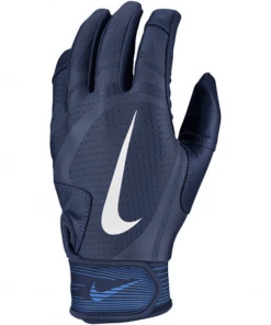 Nike Alpha Huarache Edge Batting Glove Midnight Navy/White