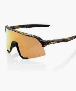 100% S3 - Peter Sagan LE Metallic Gold Flake - HiPER Gold Mirror Lens
