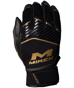 Miken Slo-Pitch Batting Gloves MBGGLD