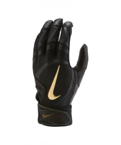 Nike Alpha Huarache Elite Batting Glove Black/Gold