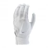 Nike Alpha Huarache Elite Batting Glove White/Silver