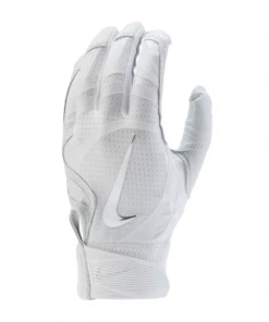 Nike Alpha Huarache Elite Batting Glove White/Silver
