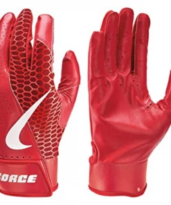 Nike Force Edge Batting Glove Red