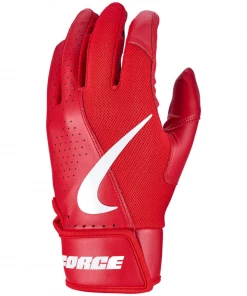 Nike Force Edge Batting Glove Red