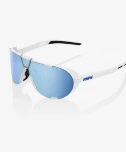 100% WESTCRAFT - Soft Tact White - HiPER Blue Multilayer Mirror Lens