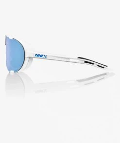 100% WESTCRAFT - Soft Tact White - HiPER Blue Multilayer Mirror Lens