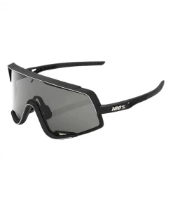 100% GLENDALE - Soft Tact Black - Smoke Lens