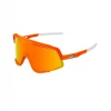 100% GLENDALE - Soft Tact Neon Orange - HiPER Red Multilayer Mirror Lens
