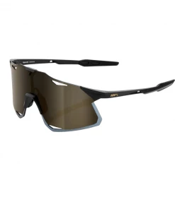 100% HYPERCRAFT - Matte Black - Soft Gold Mirror Lens