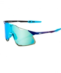 100% HYPERCRAFT - Matte Metallic Into The Fade - Blue Topaz Multilayer Mirror Lens