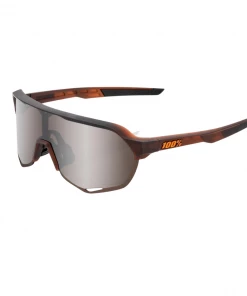 100% S2 - Matte Translucent Brown Fade - HiPER Silver Mirror Lens