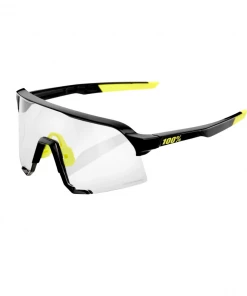 100% S3 - Gloss Black - Photochromic Lens