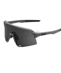 100% S3 - Matte Cool Grey - Smoke Lens