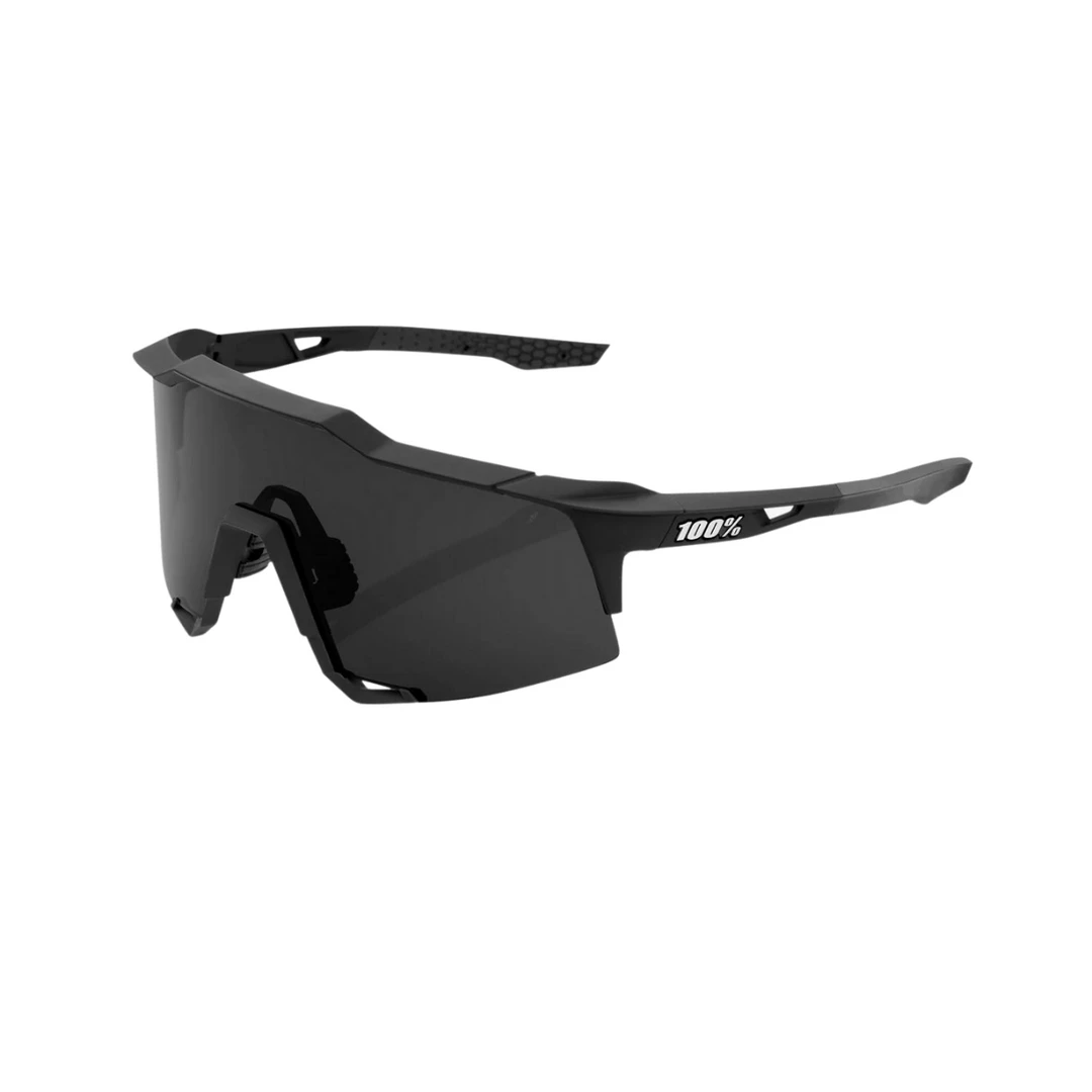100% SPEEDCRAFT - Soft Tact Black - Smoke Lens 3 100% SPEEDCRAFT - Soft Tact Black - Smoke Lens