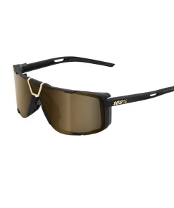 100% EASTCRAFT - Soft Tact Black - Soft Gold Mirror Lens