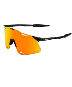 100% HYPERCRAFT - Matte Black - HiPER Red Multilayer Mirror Lens