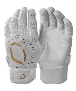 Evoshield Pro-SRZ Adult Batting Gloves Team White WB5711805