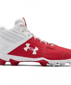 Under Armour UA 2021 Boys Leadoff Mid RM Jr. Red 3023448-600