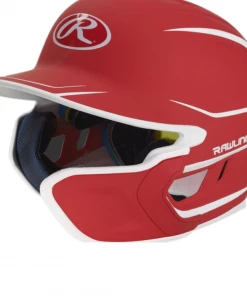 Rawlings Mach Matte 2-Tone Helmet W/Extender Right-Hand Batter