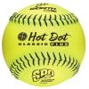 Worth Slo Pitch Ontario Hot Dot 12'' Yellow Softball SPO12HDSY