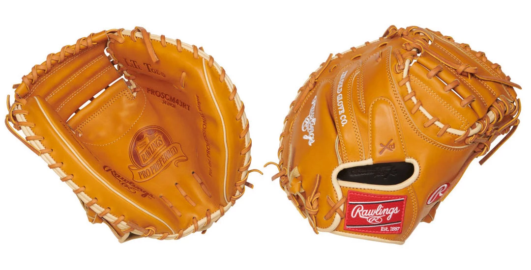Rawlings Pro Preferred Catcher's Glove 34" PROSCM43RT 4 Rawlings Pro Preferred Catcher's Glove 34" PROSCM43RT