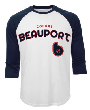 B360 Baseball 360 Baseball Beauport Drifit 3/4 + Numéro + Noms 6 B360 Baseball 360 Baseball Beauport Drifit 3/4 + Numéro + Noms